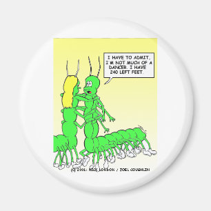 Centipede Dancing Funny T-Shirts, Geschenke & Samm Magnet