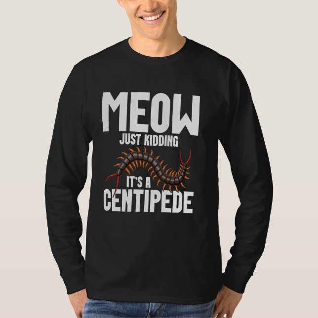 Centipede Eigentümer Arthropod versteckt Insekt Ri T-Shirt (Vorderseite)