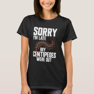 Centipede Lover Entomologist Insekt versteckt Gian T-Shirt