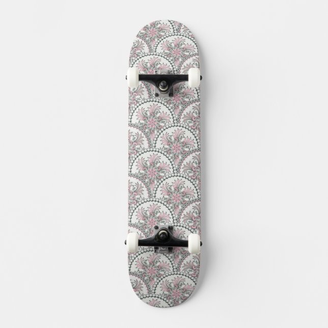 Centle Vintages Muster Skateboard (Vorderseite)