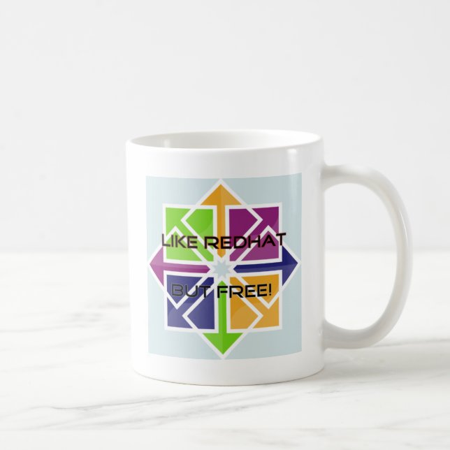 CentOS - wie RedHat, aber GEBEN Sie frei! Kaffeetasse (Rechts)