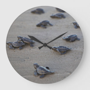 Central America, El Salvador, Pacific Ocean Große Wanduhr