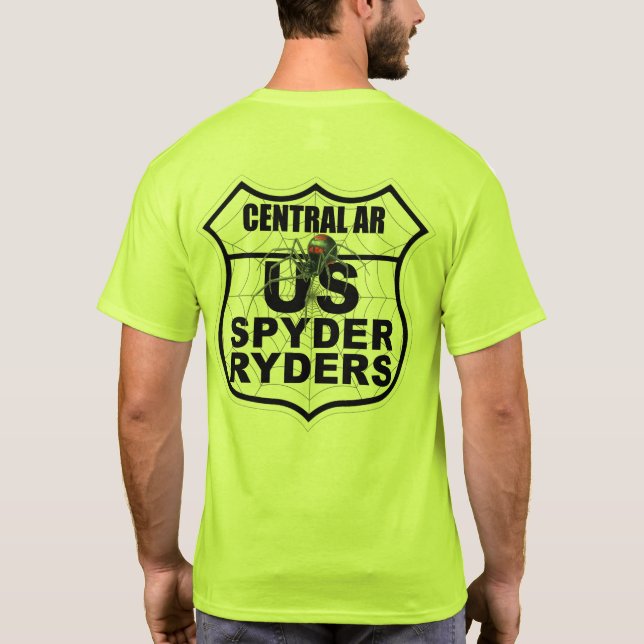 Central AR Chapter - Logo 2-Sided Trans T-Shirt (Rückseite)