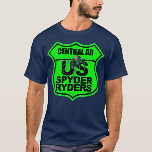 Central AR Chapter - Logo Safety Green  T-Shirt (Vorderseite)