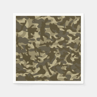 Central Camouflage Serviette