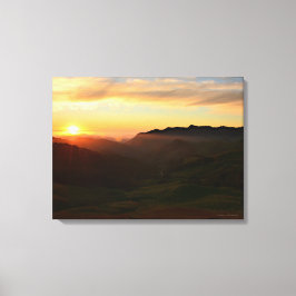 Central Coast Sunset Leinwanddruck