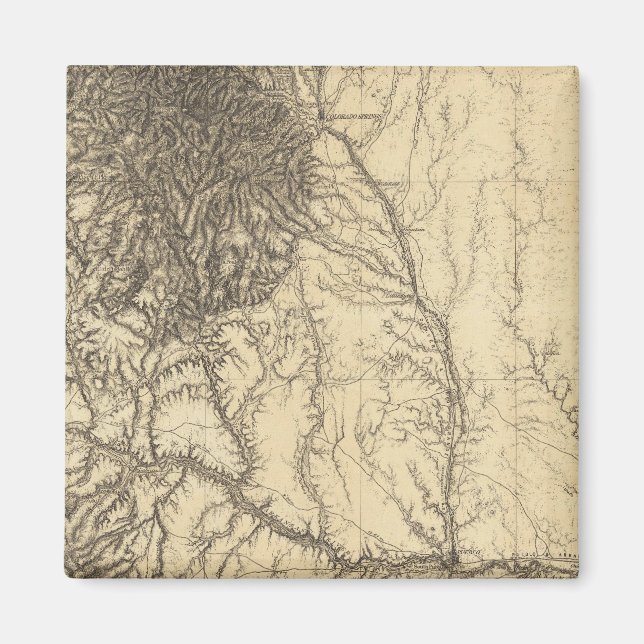 Central Colorado 3 Magnet (Vorne)