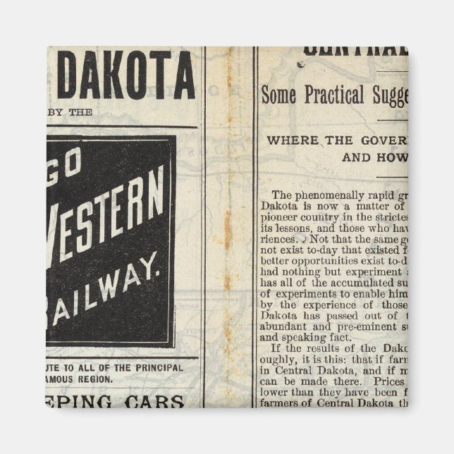 Central Dakota Magnet (Vorne)