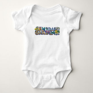Central Gardens Mural Baby Bodysuit Baby Strampler