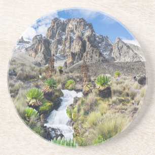 Central Mount Kenya Nationalpark Sandstein Untersetzer