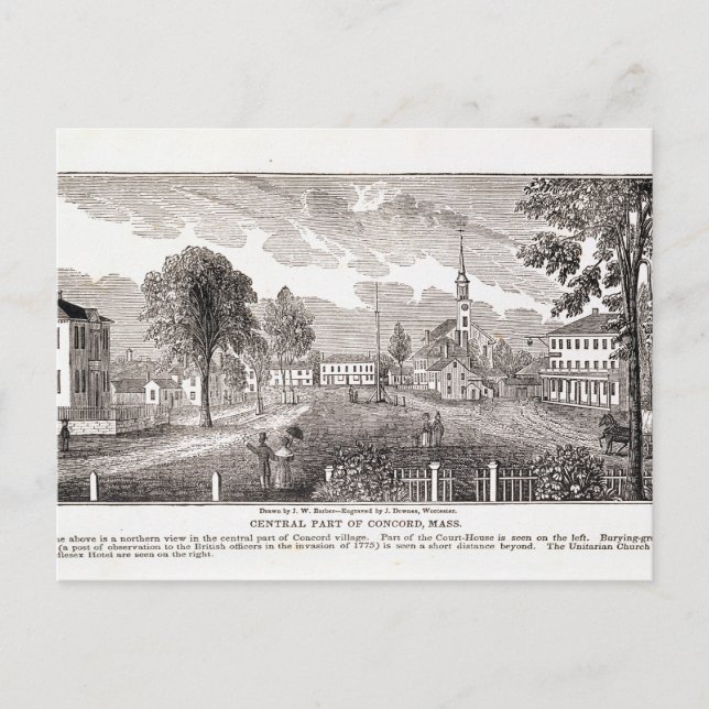 Central of Concord, aus "Historisch Postkarte (Vorderseite)