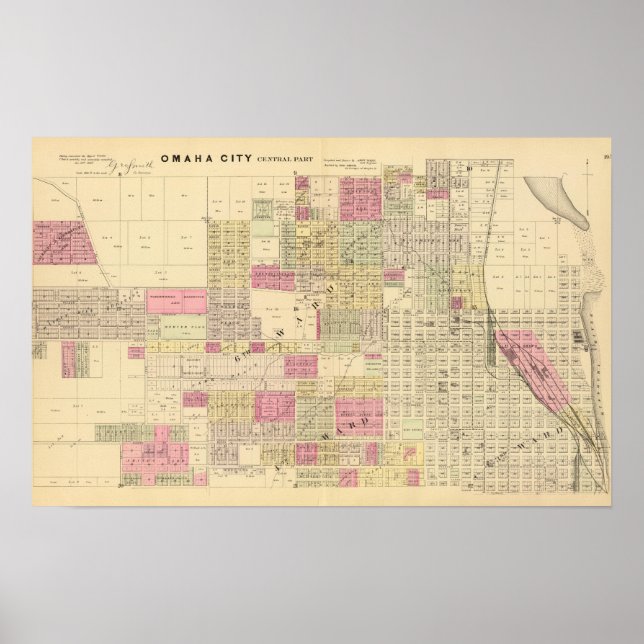 Central Omaha, Nebraska Poster (Vorne)