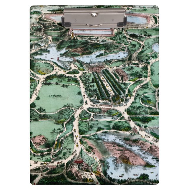 CENTRAL PARK, 1860 KLEMMBRETT (Vorderseite)