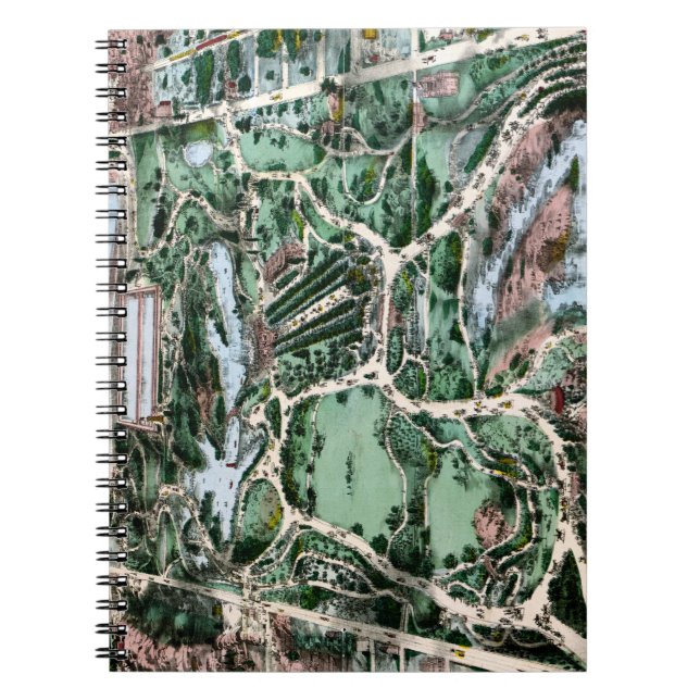 CENTRAL PARK, 1860 NOTIZBLOCK (Vorderseite)