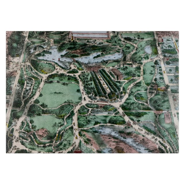 CENTRAL PARK, 1860 SCHNEIDEBRETT (Vorderseite)