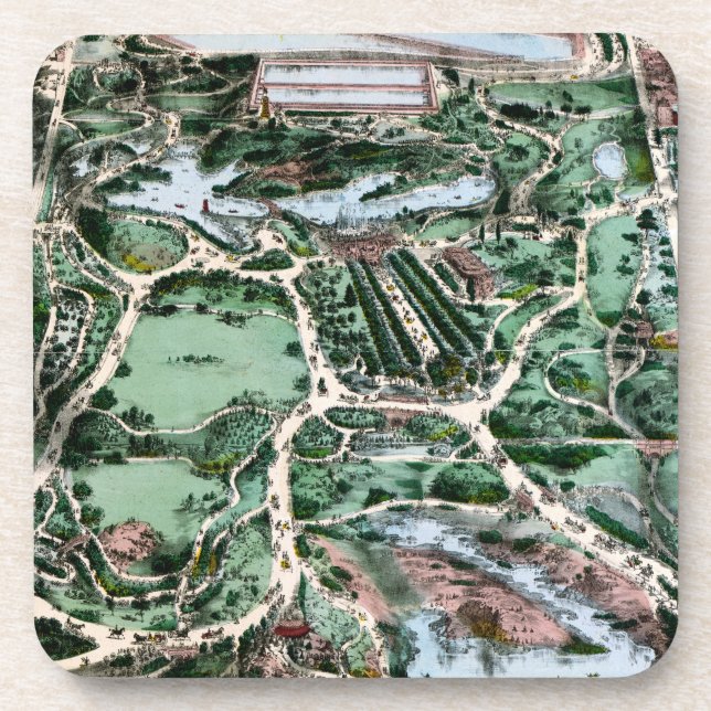 CENTRAL PARK, 1860 UNTERSETZER (Vorderseite)