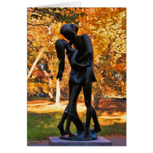 Central Park Autumn : Statue de Roméo et Juliet 02
