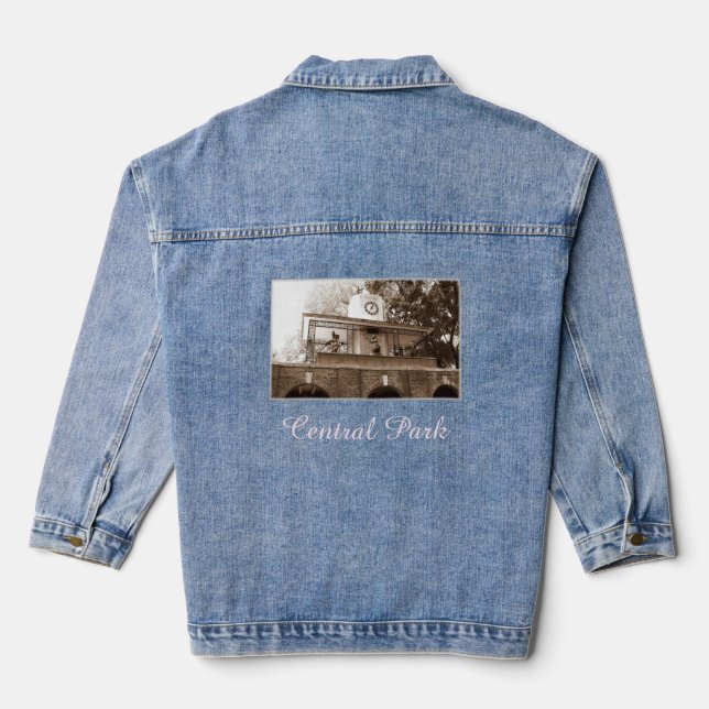 Central Park Denim Jacke (Rückseite)