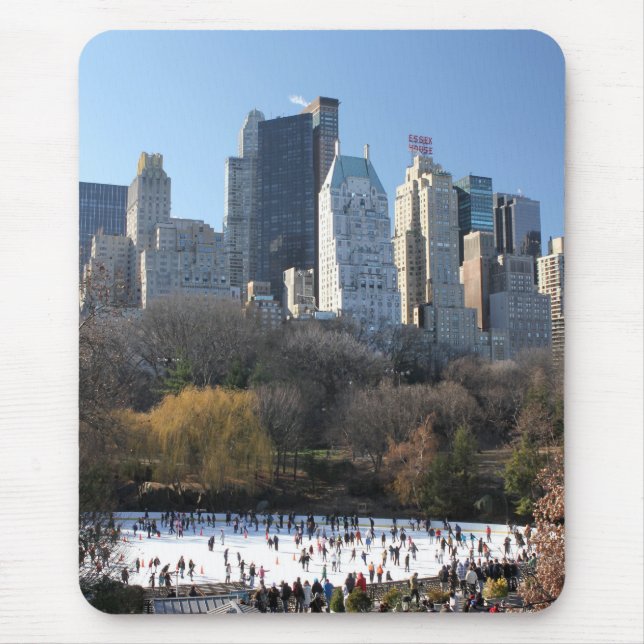 Central Park-Eisbahn Mousepad (Vorne)