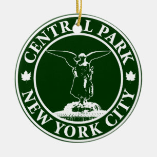 Central Park-Engel Keramik Ornament