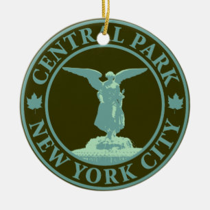 Central Park-Engel Keramikornament