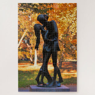Central Park-Herbst: Romeo- u. Julietstatue 02