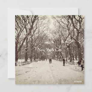 Central Park Magnetkarte Dankeskarte