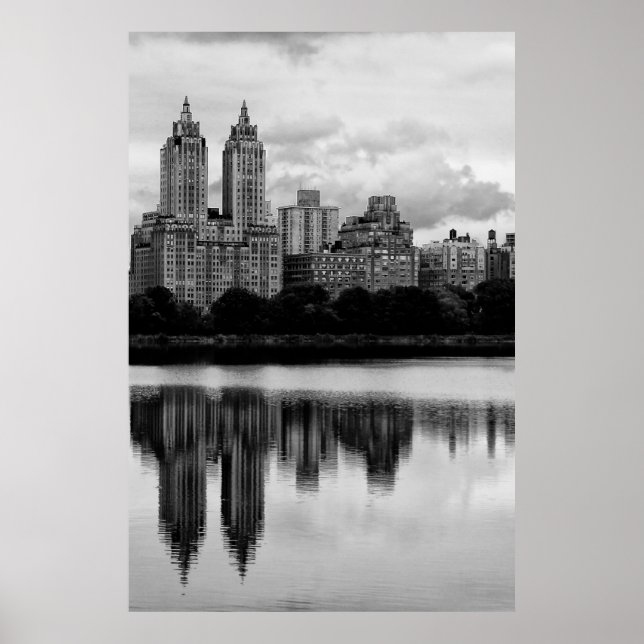 Central Park New York City Skyline Poster (Vorne)