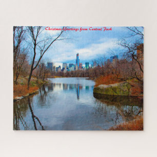 Central Park New York - Weihnachtsgrüße