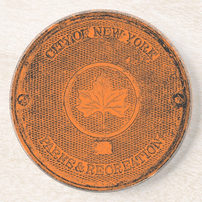 Central Park NYC Getränkeuntersetzer (Vorne)