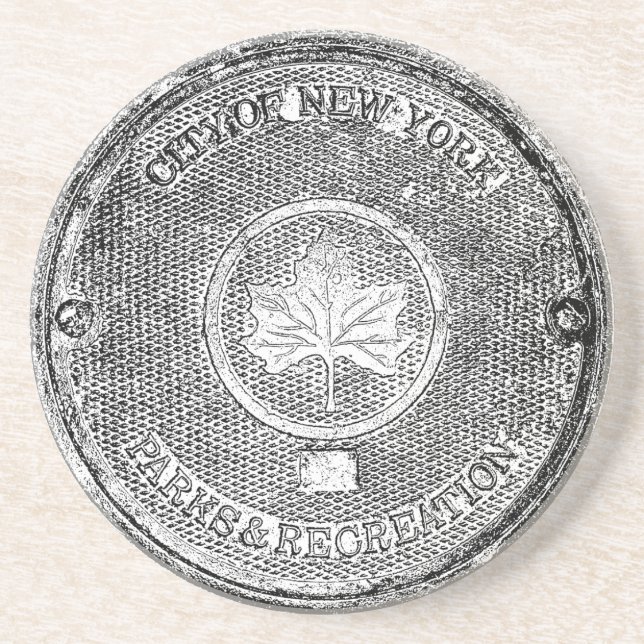 Central Park NYC Getränkeuntersetzer (Vorne)