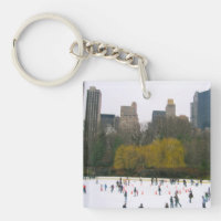 Central Park Patinoire New York City Porte - clé
