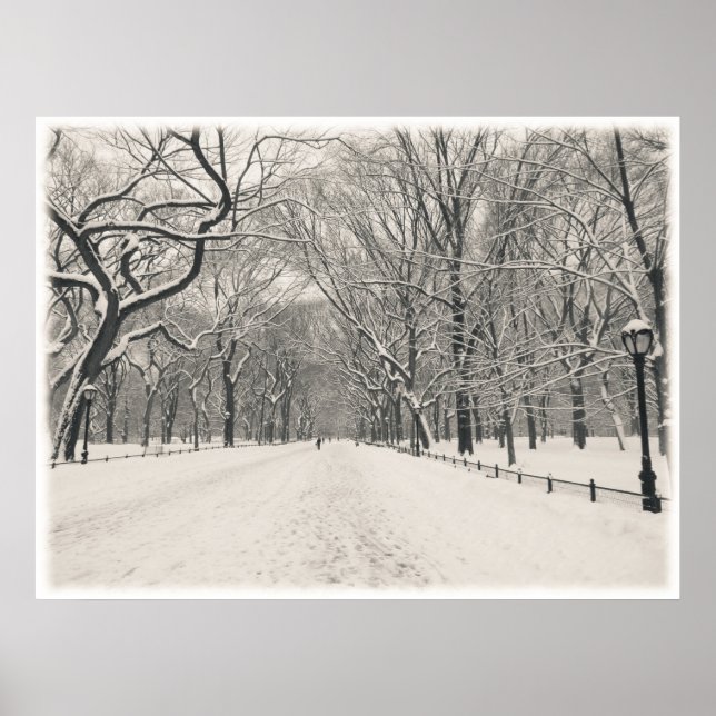 Central Park - Poet's Walk - New York City Poster (Vorne)
