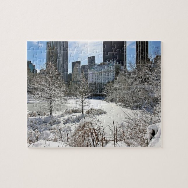 Central Park-Puzzle New York City Manhattan (Horizontal)