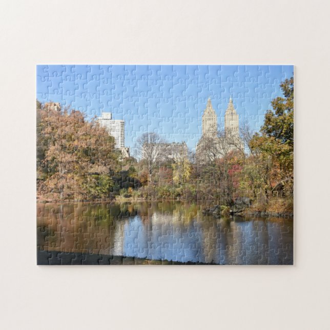 Central Park Reflection New York City Landschaft (Horizontal)
