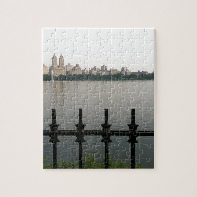 Central Park Reservoir, New York City NYC Foto (Vertikal)