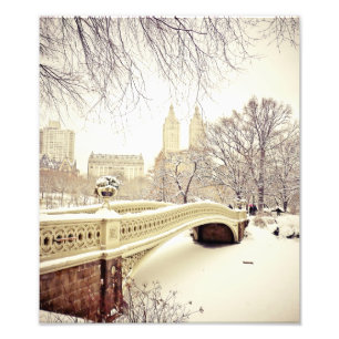 Central Park Snow - Winter New York Fotodruck