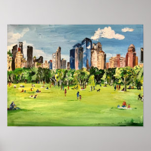 "Central Park", tableau de Willowcatdesigns 