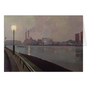 Centrale électrique de Chelsea par nuit