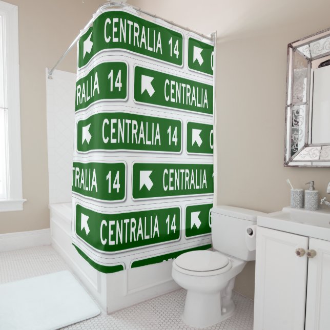 Centralia PA Duschvorhang (Beispiel)