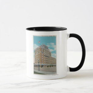 Centralia, WA - Aussicht auf das Hotel Lewis-Clark Tasse