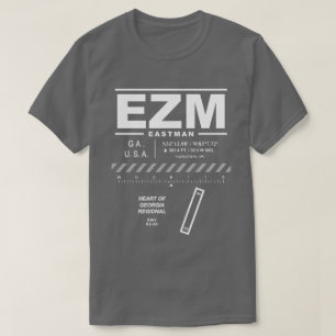 Centre de Géorgie Aéroport régional EZM T-Shirt