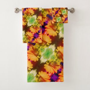 Centre de jonquilles jaunes Art floral Abstrait