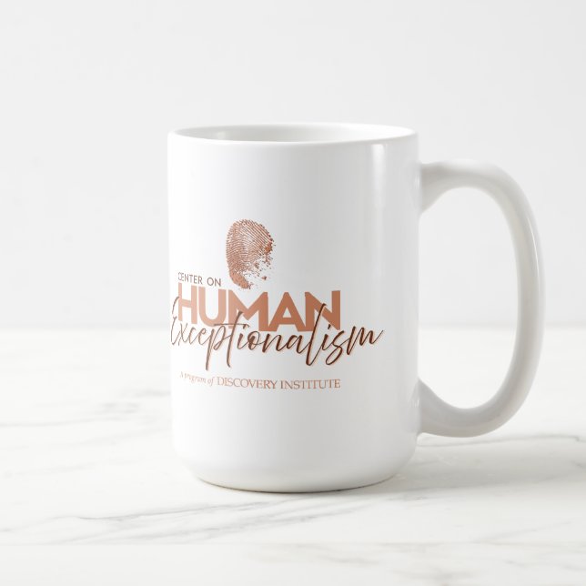 Centre de l'exceptionnalisme humain Mug (Droite)
