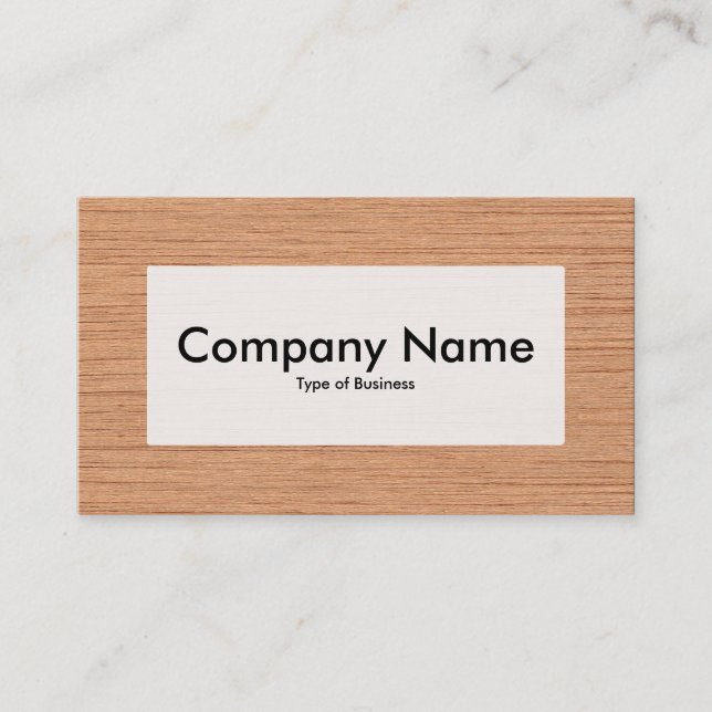 Centre Étiquette v3 - Wood 06 (Devant)