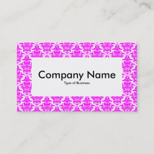Centre Étiquette v4 - Magenta Damask