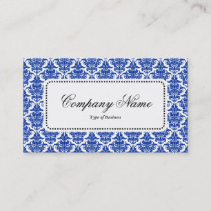Centre Étiquette v5 - Navy Damask