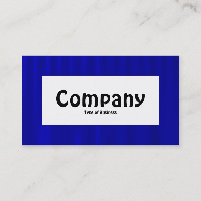 Centre Label - Drapery 05 Visitenkarte (Vorderseite)