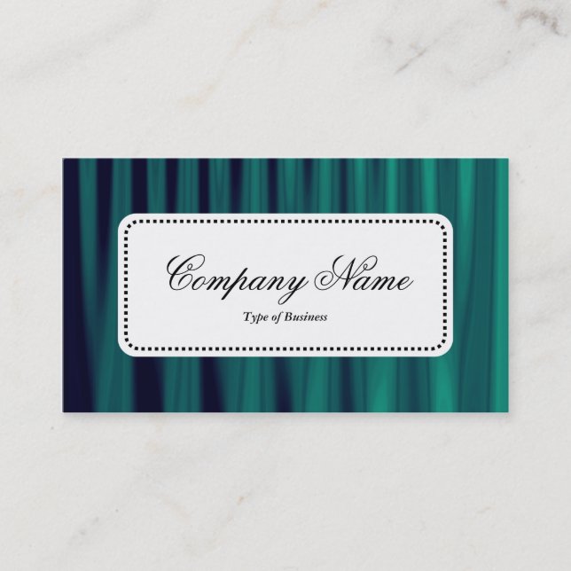 Centre Label v5 - Drapery 03 Visitenkarte (Vorderseite)