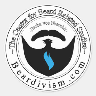 Centre of Beard Related Learning Sticker